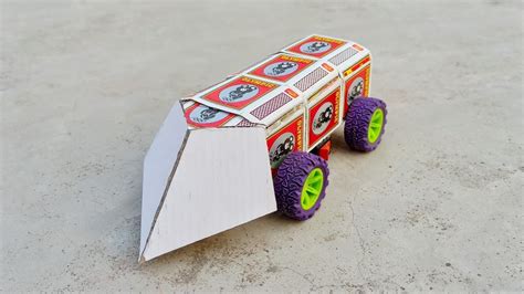 How To Make Monster Truck At Home Diy Matchbox Monster Car