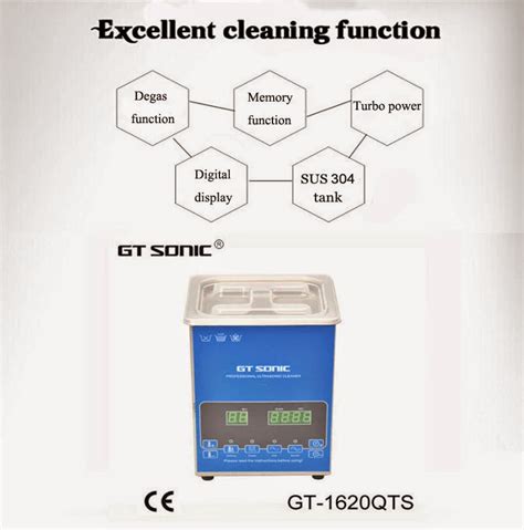 GT SONIC 2015 GT 1620QTS 2L Ultrasonic Cleaner