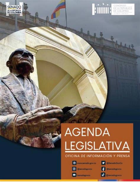 Senado De La República 🇨🇴 On Twitter 🗓️ Agendalegislativa Estas Son Las Actividades