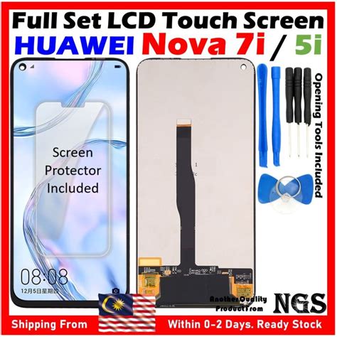 Orl Ngs Brand Full Set Lcd Touch Screen Compatible For Huawei Nova 7i Huawei Nova 5i Huawei