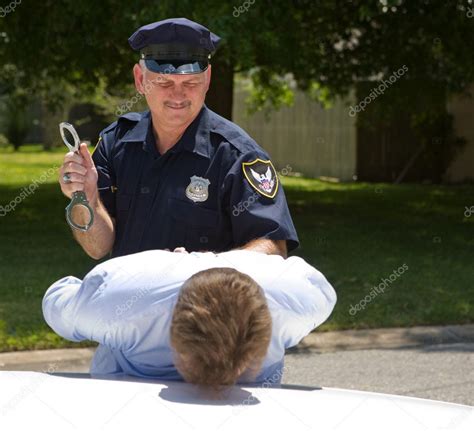 Police Handcuffing Someone