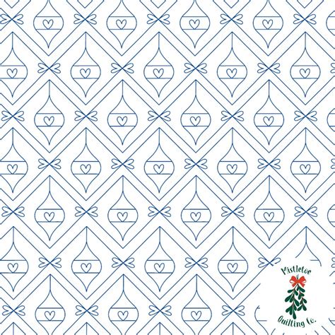 Deck The Halls Digital Edge To Edge Quilting Pantograph F R Etsy De