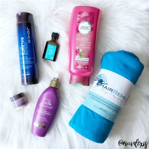 My Must Have Hair Products Products for Color Treated Hair