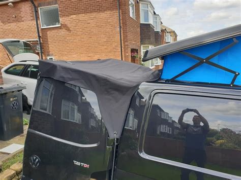 Custom Vw Transporter T5 T6 Barn Door Awning Etsy