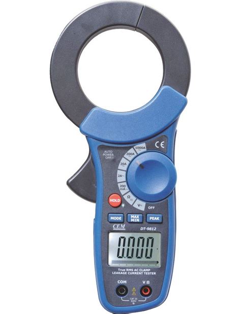 CEM AC Leakage Current Clamp With High Current Measurement Up To 1000A