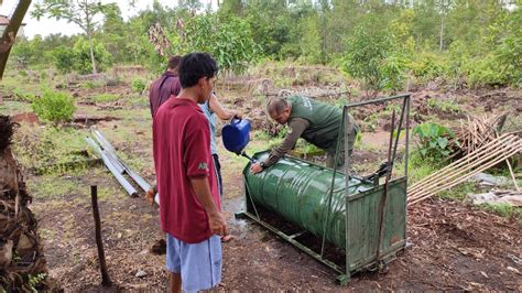 Balai KSDA Kalteng Pasang Perangkap Beruang Madu Ditjen Konservasi