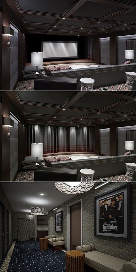 267 best Home Theater Design images on Pinterest | Home theatre, Movie ...