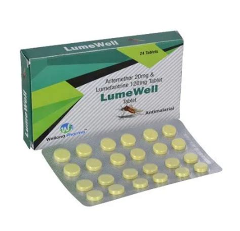 Artemether Lumefantrine Tablets 24 Tablets Blister Pack At Best Price