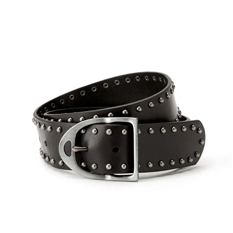 Studded Belt Studded Belt Studded Leather Belt