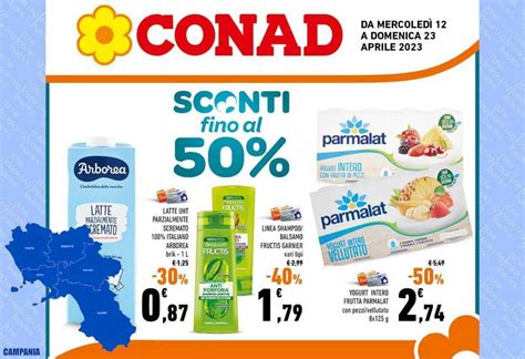 Volantino Conad Campania Dal Al Aprile