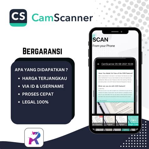 Jual Camscanner Gold Premium Tahun Scan Pdf Bisa Ios Dan Android