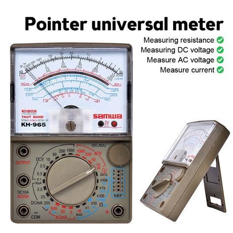 Kh965 Analógico Multímetro Universal Medidor Ponteiro Display Testador