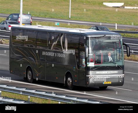 Van Hool T Acron Brouwers Tours Stock Photo Alamy