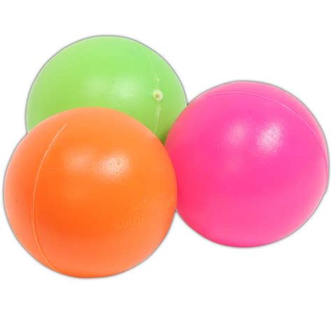 Plastic Balls Assorted Colors - 12 Pack