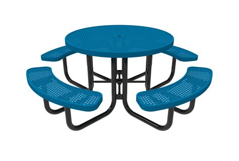 Round Portable Portable Picnic Table Outdoorsiness