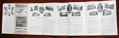 Portland Oregon 1916 Illustrated Souvenir Travel Brochure W Large
