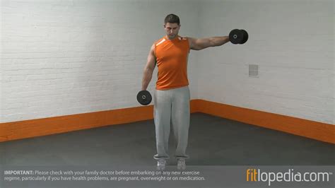 Alternate Dumbbell Lateral Raise Youtube