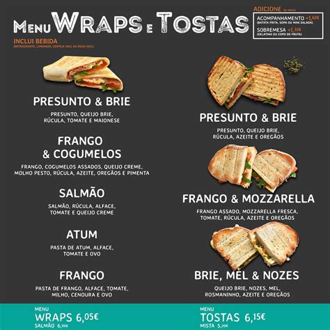 Menu At Companhia Odivelas C C Strada Shopping Fashion Outlet