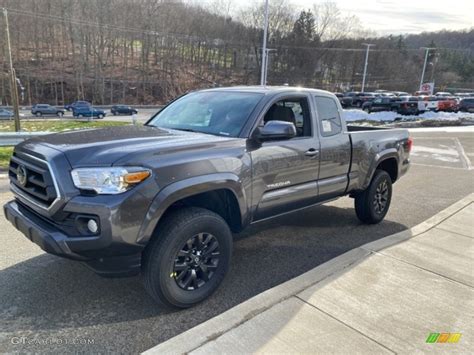 2021 Magnetic Gray Metallic Toyota Tacoma Sr5 Access Cab 4x4 140595825