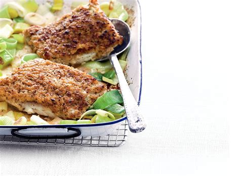 Prei Met Gegratineerde Vis Recept Allerhande Albert Heijn