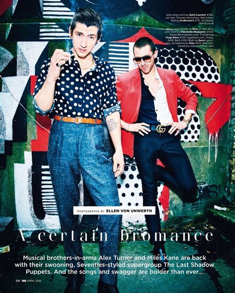 Alex Turner And Miles Kane Rock Spring Fashions For British Gq