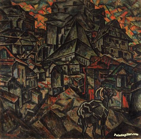 The Destruction Of The Ghetto Artwork by Abraham A. Manievich Oil ...