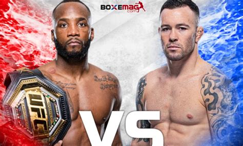 Leon Edwards Vs Colby Covington Mma Date Heure Et R Sultats