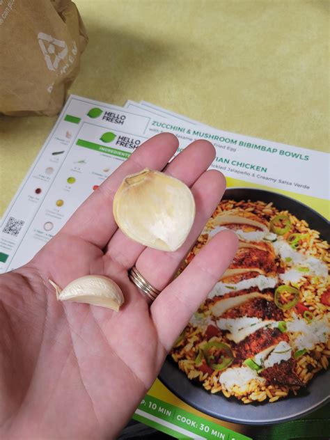 The Two Cloves Of Garlic They Sent Me Rhellofresh