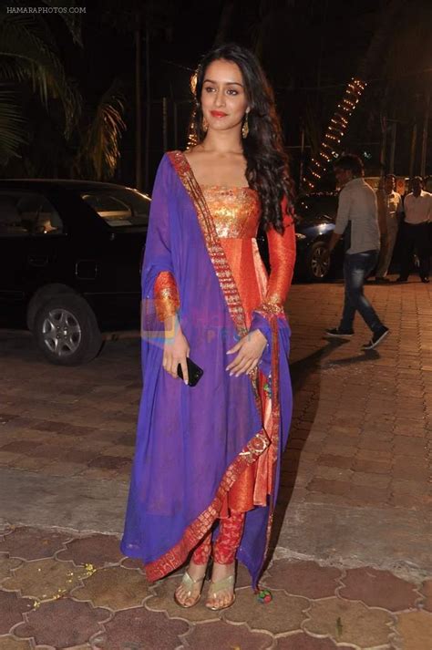 Shraddha Kapoor At Udita Goswami Weds Mohit Suri In Isckon Mumbai On