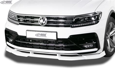 RDX Front Spoiler VARIO X VW Tiguan 2016 R Line Front Lip Splitter