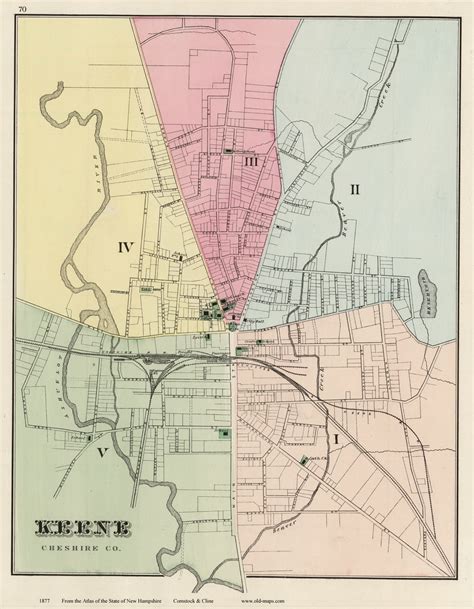 1877 NH Atlas City Prints