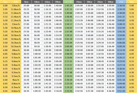 【重要】ラップタイムとマラソン予想タイム（時速とペース） それどーなんブログ