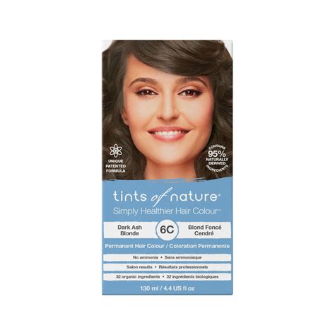 Tints Of Nature Permanent Hair Colour 6C Dark Ash Blonde The Eco