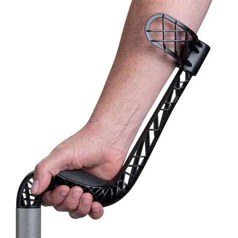 Ossenberg Soft Grip Ganymed Crutches Black Single From Essential Aids