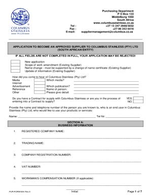 Fillable Online Pur Form Local Application Form Rev Doc Fax Email