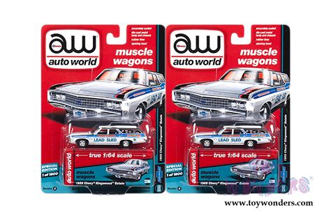 Auto World Muscle Wagons Chevy® Kingswood™ Estate Hard Top Aw64142