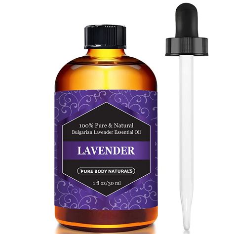 100 Pure Organic Bulgarian Lavender Essential Oil With Eye Dropper By