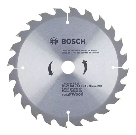 Disco De Serra Circular Eco Mm Dentes Bosch