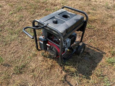 Vanguard 6250 Black Max Portable Generator BigIron Auctions