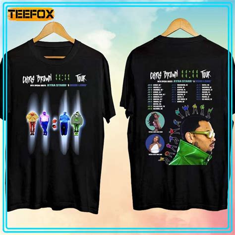 Chris Brown 11 11 Tour 2024 Concert T Shirt