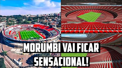 REFORMA do MORUMBI ESTÁDIO pode ter ARQUIBANCADAS mais PRÓXIMAS do