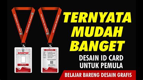 Cara Membuat Id Card Dengan Photoshop Untuk Pemula [mudah Simple Dan