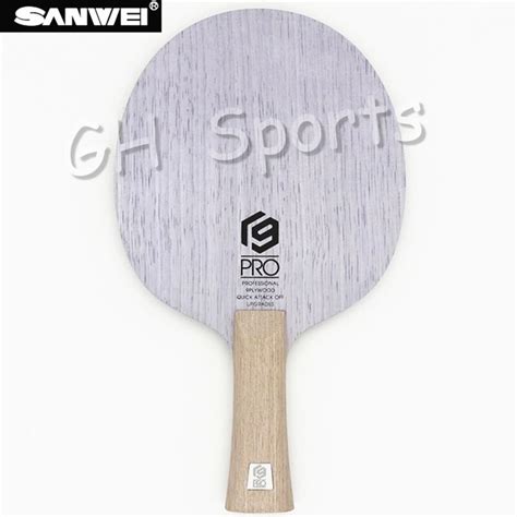 SANWEI Pala De Tenis De Mesa V9 PRO De 9 Capas Raqueta De Ping Pong