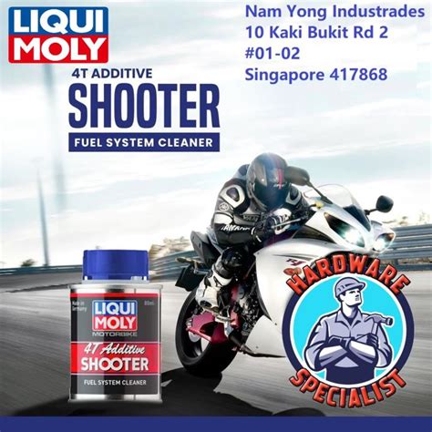 Liqui Moly Moterbike 4T Additive Shooter Fuel System Cleaner 80ml