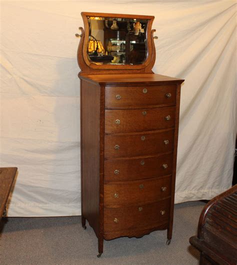 Bargain John S Antiques Antique Oak Lingerie Chest Only Inches