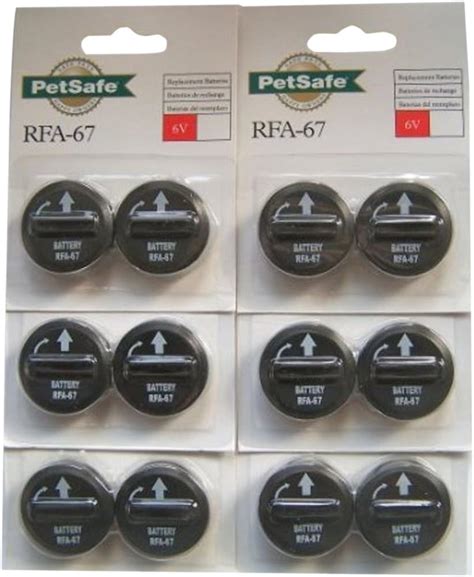 Amazon Petsafe Replacement Batteries Volt Rfa D Package