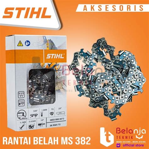 Jual Stihl Rantai Belah Chain Saw MS 382 20 Inchi 36 T Chainsaw Potong