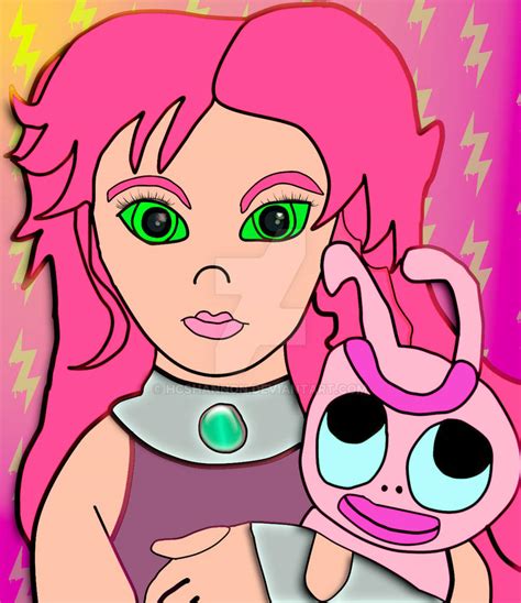 Starfire And Silkie By Hcshannon On Deviantart