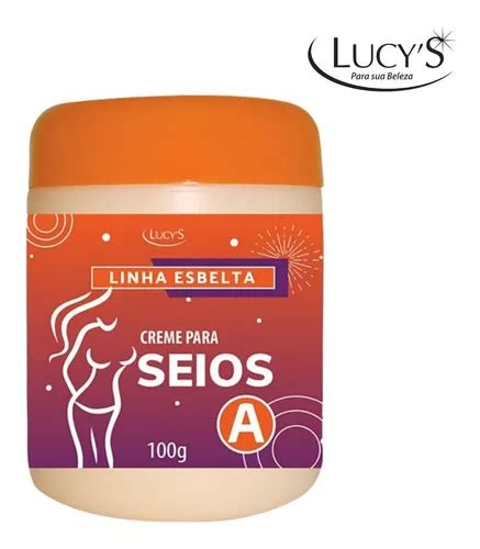 Creme P Aumentar Seios A Lucys 100g Crescer Firmar Volume