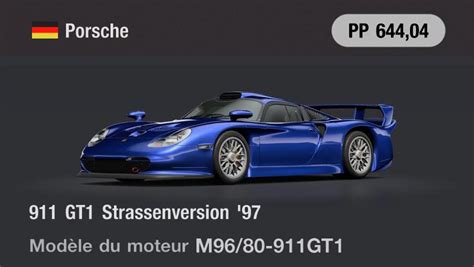 Porsche Gt Strassenversion Gran Turismo